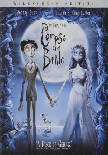 Tim Burton's Corpse Bride (Widescreen Edition) (DVD) Johnny Depp Emily Watson - Picture 1 of 2