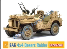 DRAGON 75038 1/6 WW.II British SAS 4x4 Desert Raider (Plastic model)