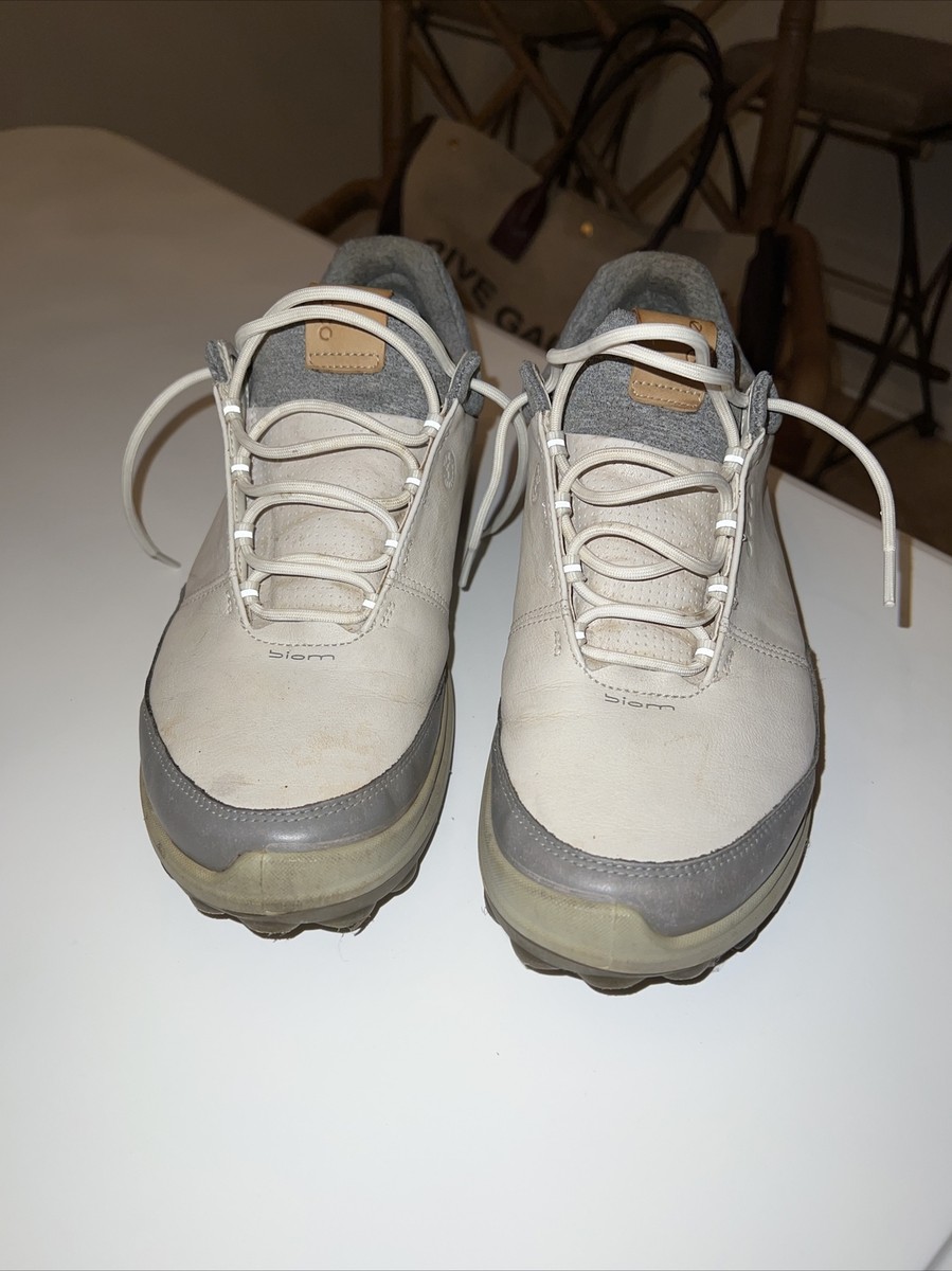 ECCO Biom Hybrid 3 - Men's 9 - GTX YAK Leather Gore Tex Shoes Golf