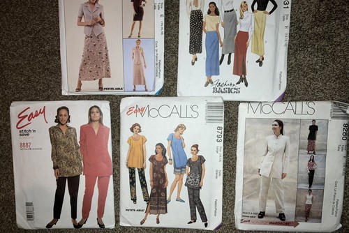 Lote De 15 Patrones De Colección Sin Cortar Rangos De Tallas 12 - 22 McCall’s & Simplicity - Imagen 6 de 6