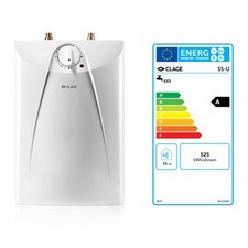 Clage S 5-U piccolo accumulatore 5 litri impianto sottobanco 2,0 kW 230 V 4100-42052 boiler