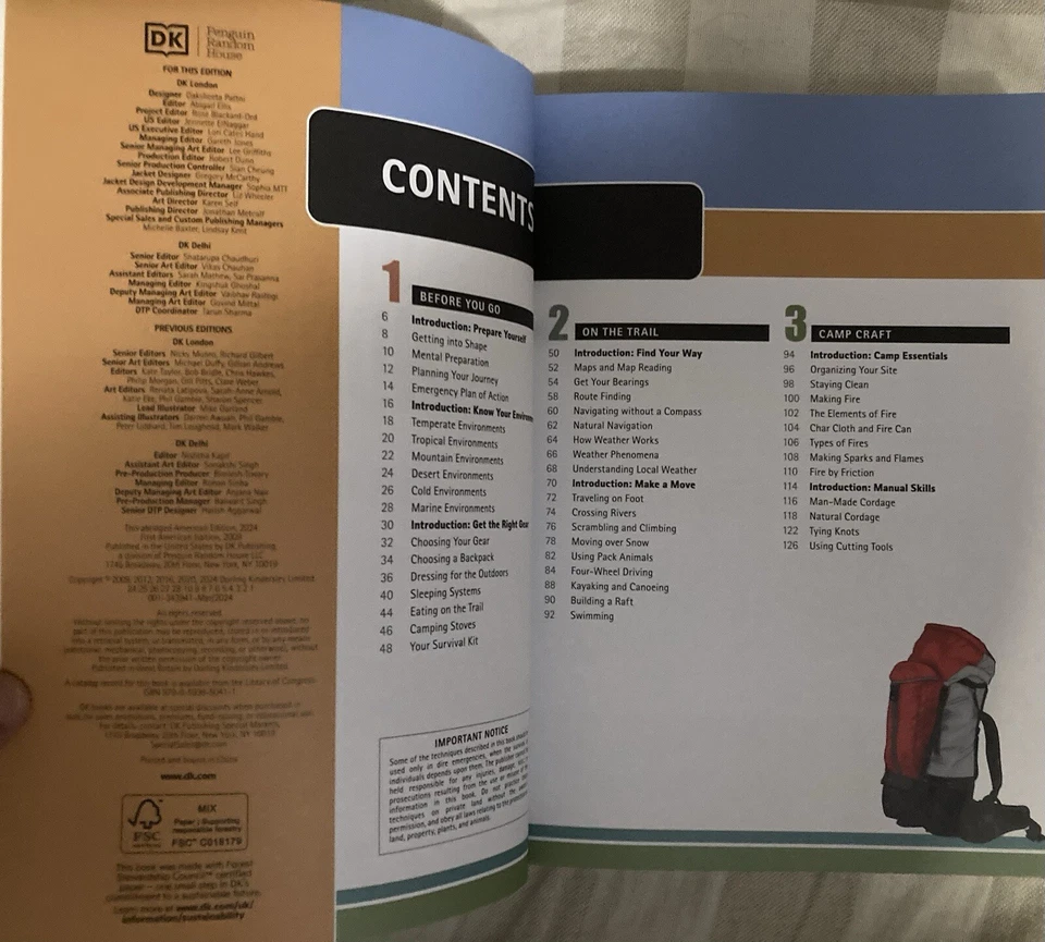 The Survival Handbook by Colon Towell (softcover) Foto 2 de 4