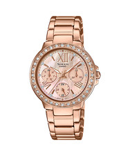 casio sheen watches rose gold