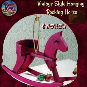 retro rocking horse