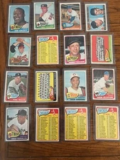 Senators Team 1965 Topps Baseball Card (Sale Is For Card In Title) (15.277