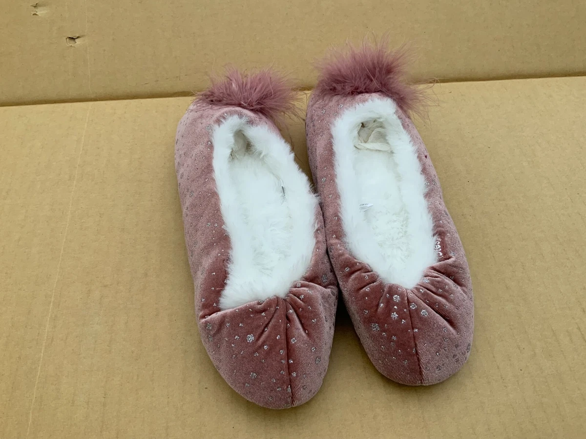 Sparkly ballet hotsell slippers