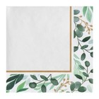 Eucalyptus Greens Party Beverage Napkins/Serviettes 16pk 2ply - Party Supplies