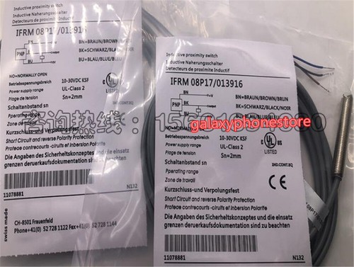 1PCS New For Baumer Inductive Proximity Switch IFRM 08P17/013916 10-30VDC 2mm - 第 2/2 張圖片