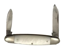 Cattaraugus Butter Bean Pen Knife Mother of PEARL 22783 Vintage RARE 10932-NX