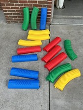 Weplay Motor Skill Walk pathway 8 Curved 8 Straight Pieces See Pics