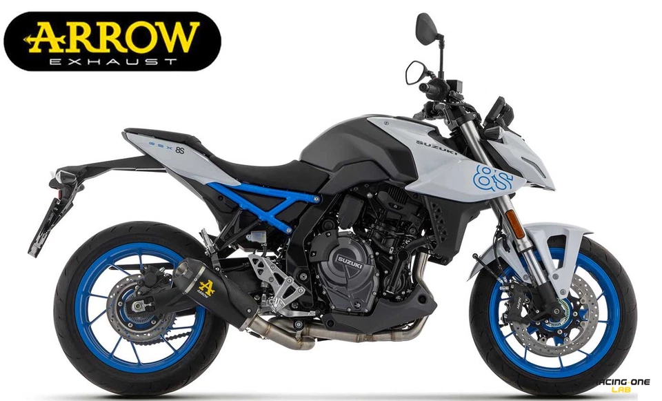 SCARICO COMPLETO ARROW CON CAT. EURO5 E TERMINALE NERO SUZUKI GSX-8S / 8R 23-24 - Immagine 2 di 4