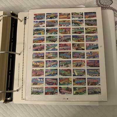 Greetings From America Plate Blocks 2002 