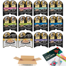 LarasBundle Sheba Perfect Portions Sheba Wet Cat Food Cuts in Gravy Variety