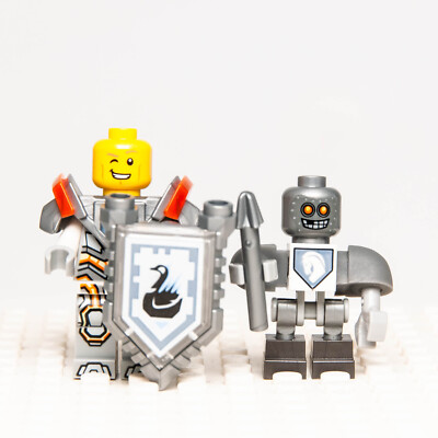 LEGO Nexo Knights Minifigures - Lance (nex076) & Bot (nex091