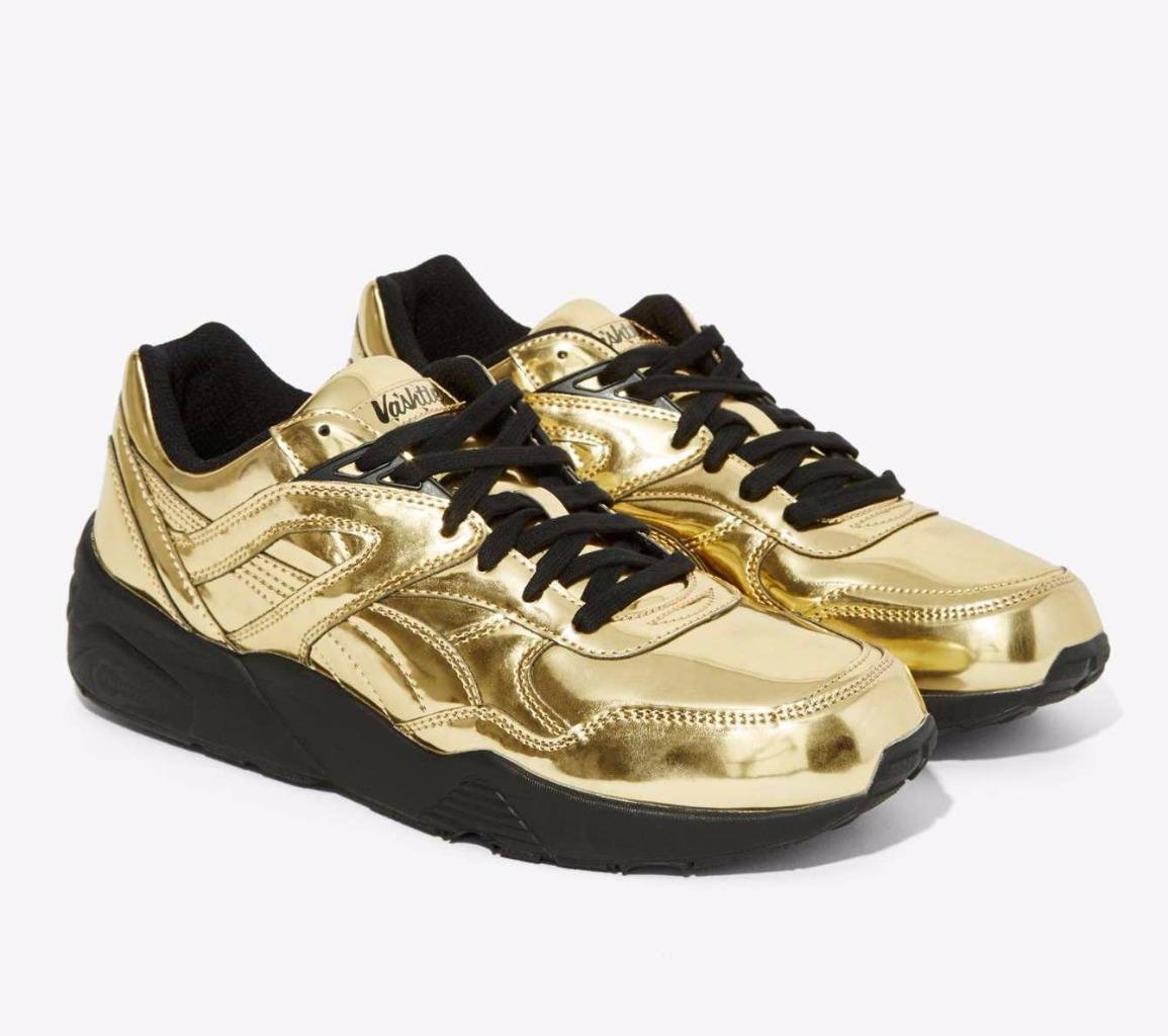 PUMA X Vashtie R698 Metallic Gold Sneaker (us 6 ) EU 38 Nasty Gal for sale  online | eBay