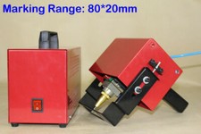 Portable Dot Peen Marker Pneumatic Metal Marking Machine VIN Marking 80 20mm