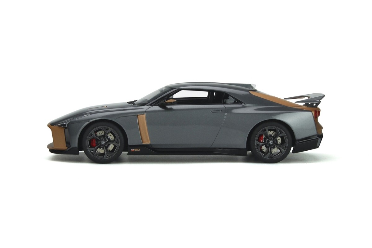 GTR R50 1/18 GT SPIRIT 1400台限定 NISSAN GT-R R50 Coupe 2021 by Italdesign Green metallic - 1