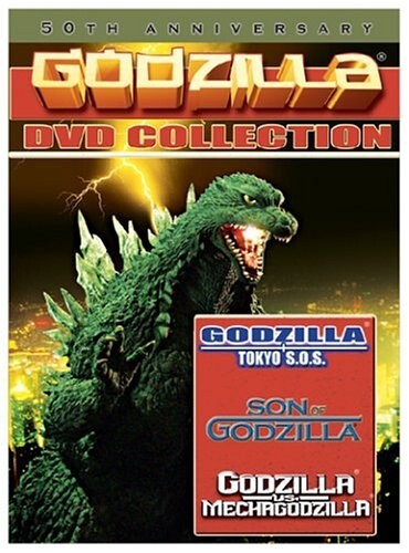Godzilla 50th Anniversary Collection (DVD, 2000 3-Disc) Box Godzilla 50th Anniversary Collection (DVD, 2000 3-Disc) Box