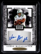 2021 SAGE PREMIER DRAFT BLACK AUTO AARON MCCALLISTER