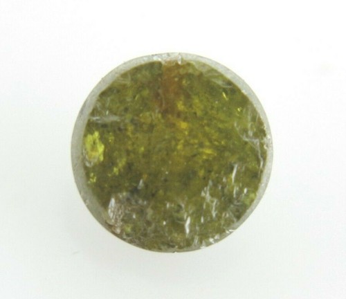 Diamante Verde Semi Transparente Natural Real Corte Rosa 0,61 quilates Redondo 5,32x,2,60 mm - Imagen 6 de 8