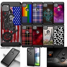 For Moto One 5G ACE Flex TPU Fiber SET12 Slim Shock Combat Case
