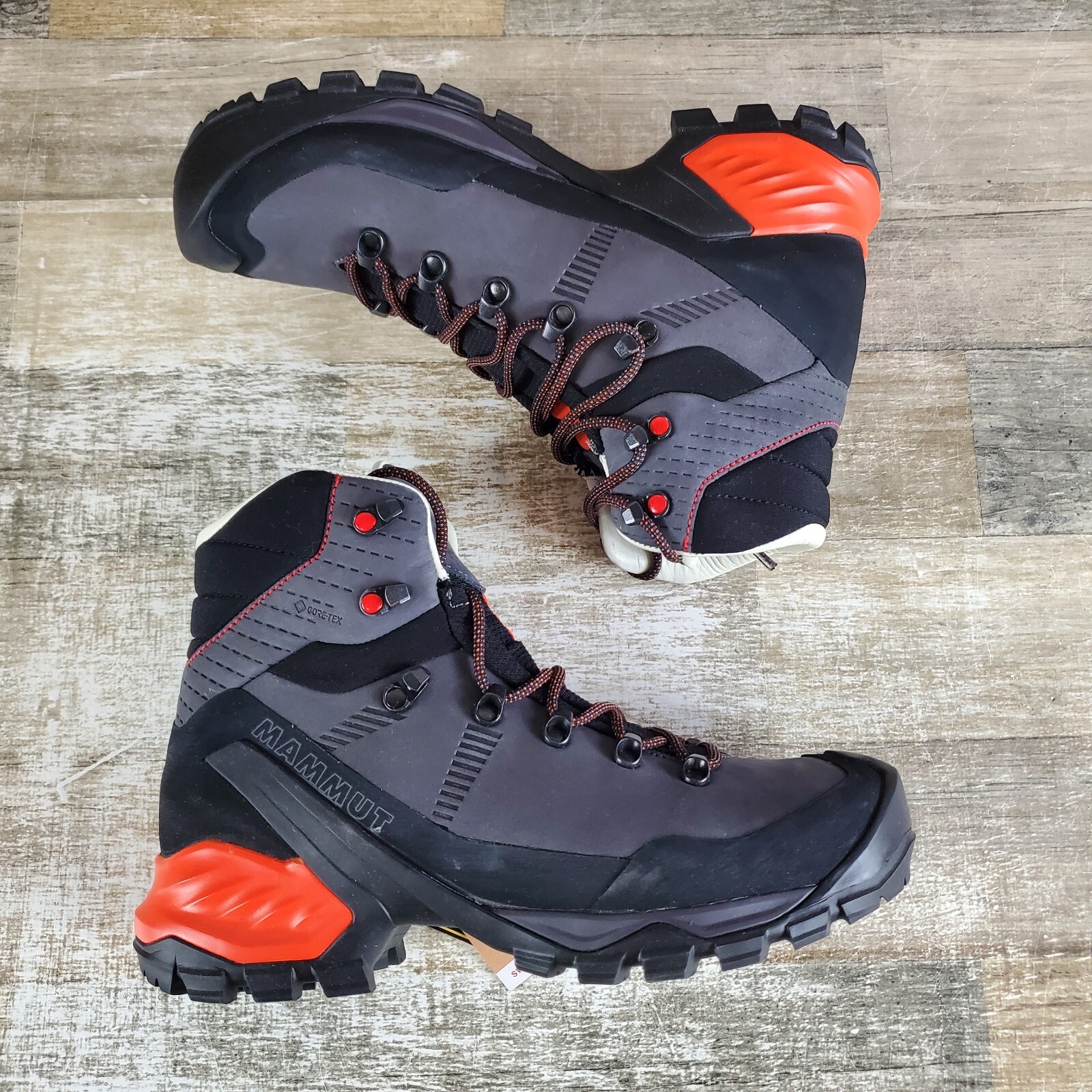 Botas de senderismo Mammut Trovat Advanced II High GTX para mujer talla 8 negras asfalto