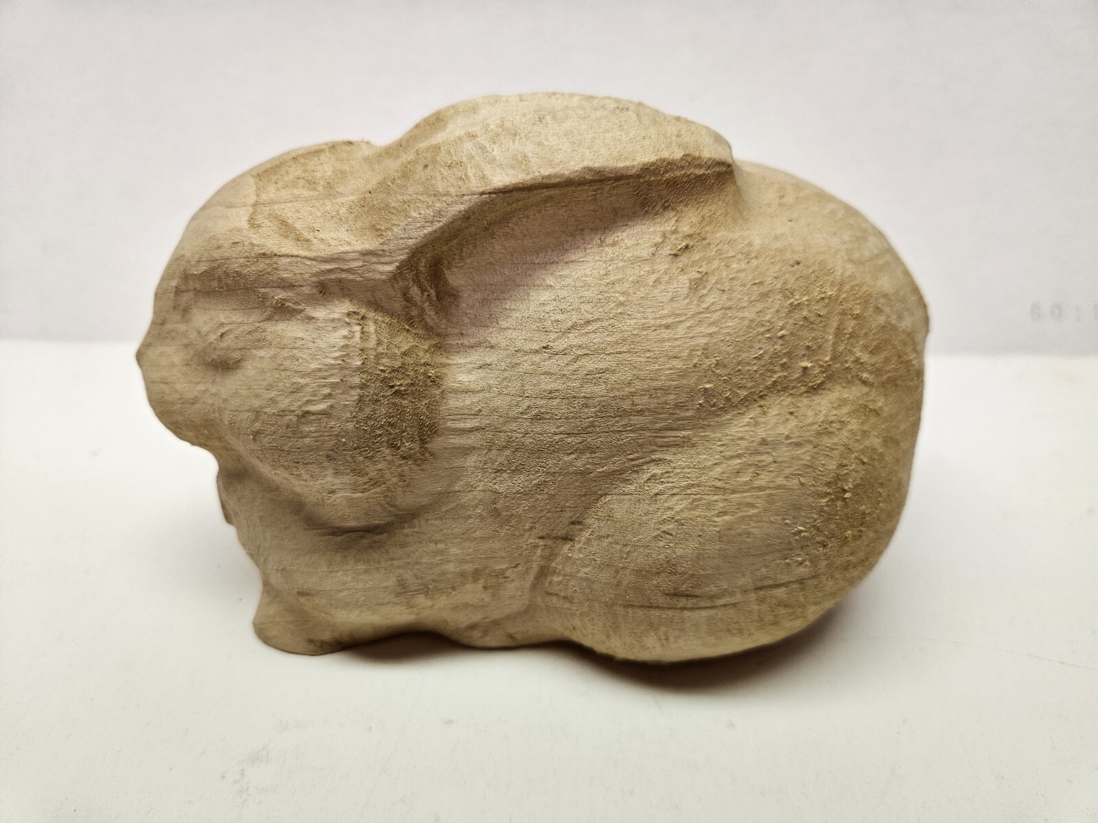 Rabbit Bunny Cutout Basswood Roughout For Wood Carving 6 1/2" Long, 4" Tall