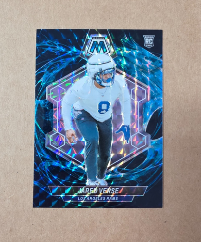 2024 Panini Mosaic Football Jared Verse Genesis SP Rookie Card #319 Rams