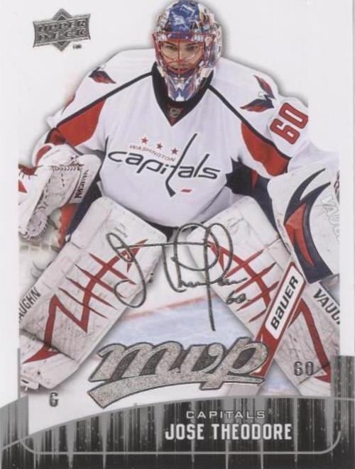 2009-10 Upper Deck MVP - Jose Theodore #7 - 1 of 1