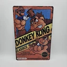 Donkey Kong Classic Nintendo Gaming Rustic Vintage Metal Tin Sign Man Cave
