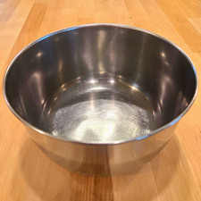 Vintage Olympic Stainless Steel Mixing Bowl 1 qt Made In USA Restored