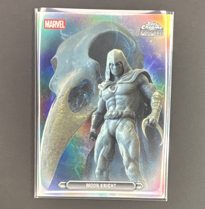 Topps 2026 Chrome Marvel Comics Fanfare Insert Moon Knight FF-30 Card