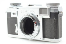 [Near MINT] Zeiss Contax IIa Color Dial Rangefinder 35mm Film Camera From JAPAN