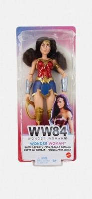 Mattel DC Comics Battle Ready Wonder Woman 1984 Movie Doll Box Damage