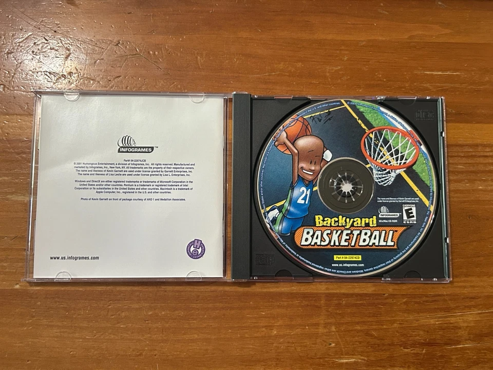 Backyard Basketball PC CD ROM 2001 Complete In Jewel Case - Image 2 of 3