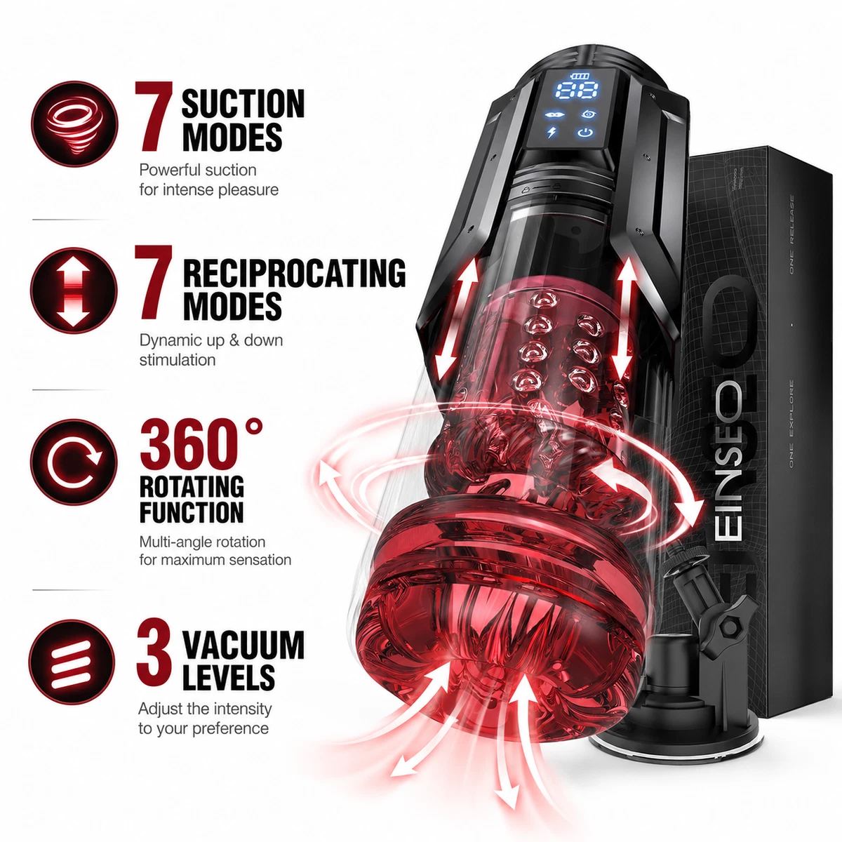 masturbadora automatica Obtenga copa masturbadora automática para hombres al por mayor para mejorar  su vida sexual main image 0