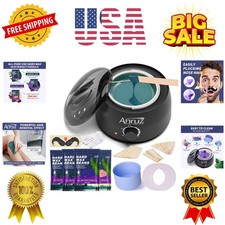 Waxing Kit for Women Men - Wax Kit for Hair Removal with Silicone Bowl,4 Bags...