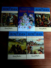 The Secret Seven Books X 5 Bundle Numbers 1,6,8,9 & 10 From 2009 & 2013 Editions