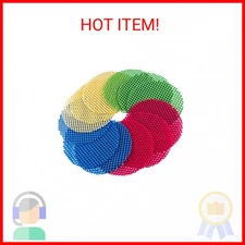 Super Z Outlet 12 Pack Multi-Purpose Manual Jar Gripper Pad Rounds Bottle Opener