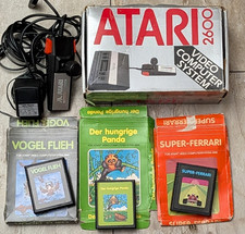 Atari 2600 Konsole + Spiele Atari 2600 OVP - ...