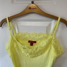 Beautiful New MONSOON Ladies Yellow Camisole Top - Size 14