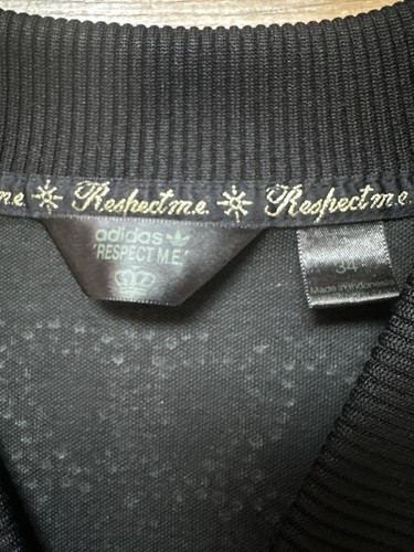 Adidas Missy Elliott Respect ME Trainingsjacke Strass Y2K Cropped Schwarz XS 34 - Bild 4 von 17