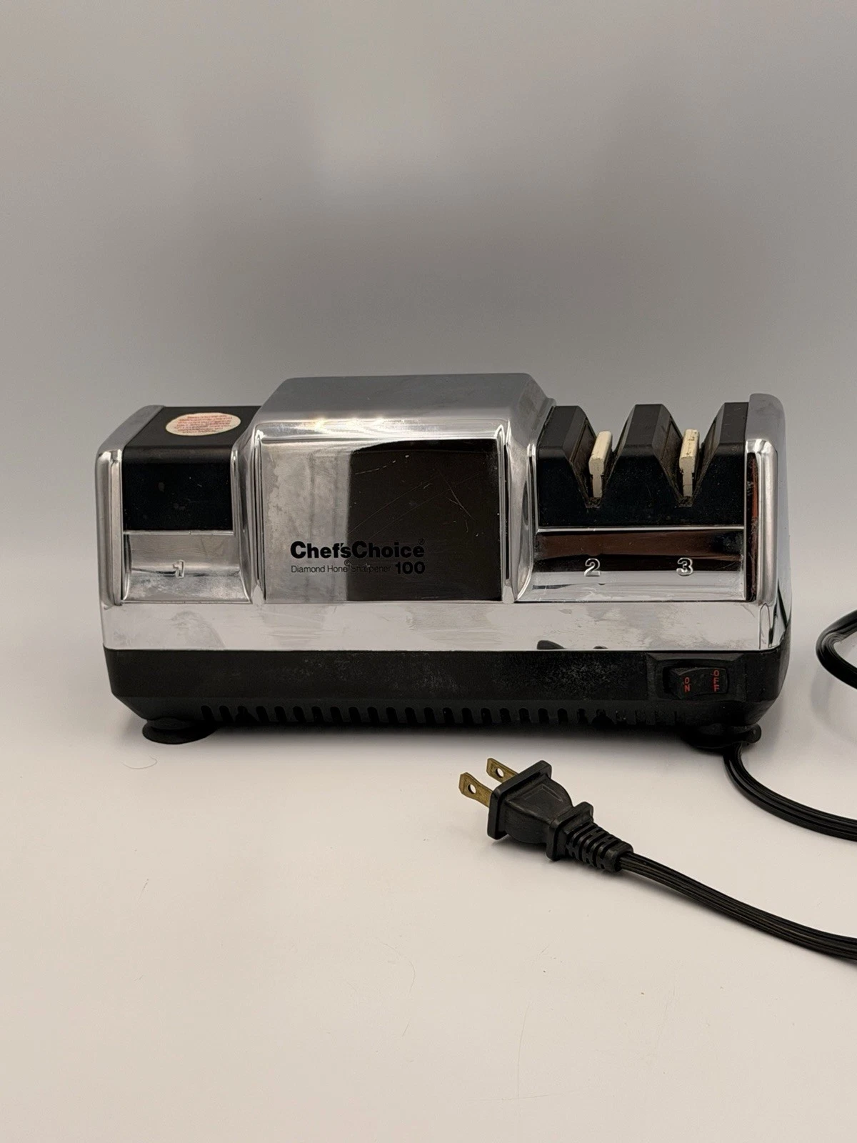 Chef’s Choice Professional Electric Knife Sharpener. CHROME. Used. Tested.