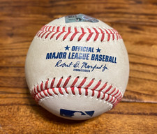 Dodgers vs Giants Game Used Baseball 5/15/2024 Elieser Hernandez to Estrada MLB