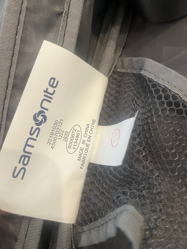 💙Samsonite Silhouette 5 Garment Bag 40” Tapestry Folding Shoulder Handle Black - Picture 14 of 14