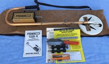 FISHER M-SCOPE 1220-X HIGH PERFORMANCE METAL DETECTOR - VINTAGE