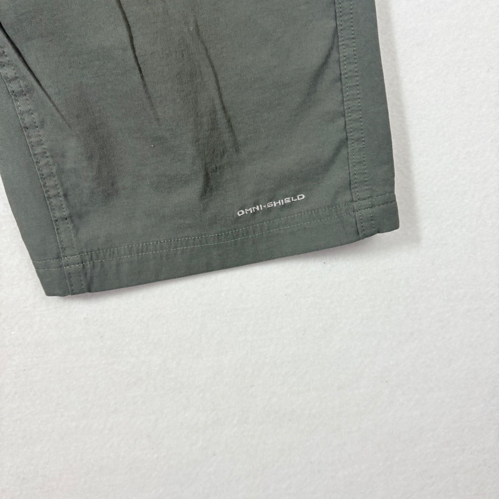 Columbia Mens Pants 39x31 Omni Shield Performance Cargo Outdoor Gorpcore Green thumbnail 6