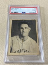 1939 Play Ball Mel Ott #51 PSA 2 GOOD New York Giants HOF