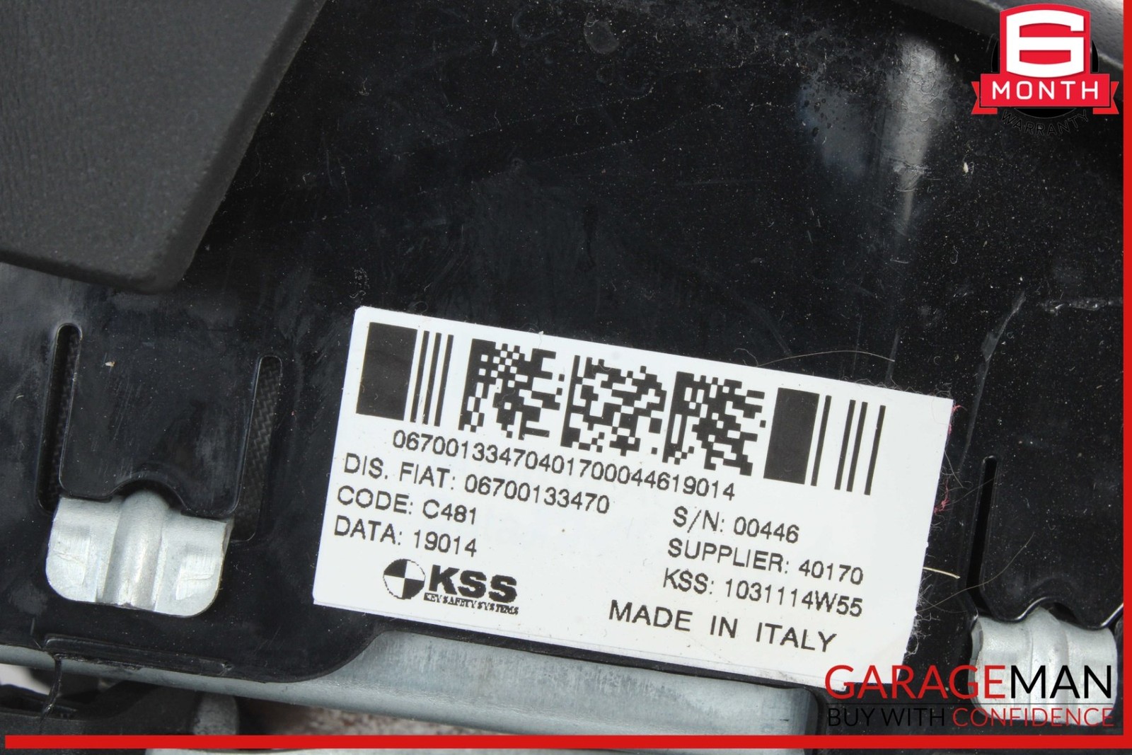 2014-2023 Maserati Quattroporte Steering Wheel Airbag 670013347