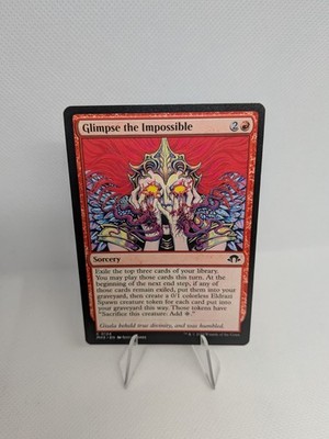 x4 MTG Glimpse the Impossible Playset 124 Modern Horizons 3 Magic 4x